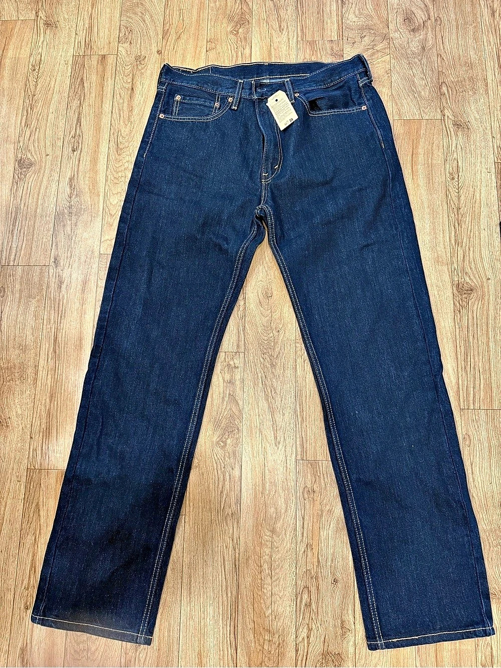 Levi's Straight Leg Blue Jeans